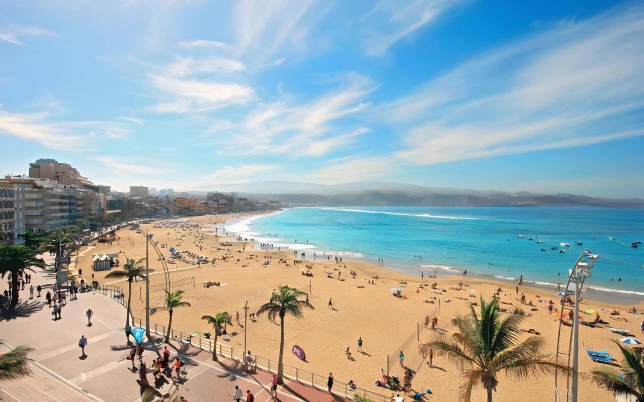 Апартаменти Upscale***Las Canteras Beach***Balcony Лас-Пальмас-де-Гран-Канарія Екстер'єр фото